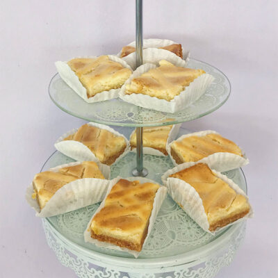 Cream cheese lemon bar - weddings