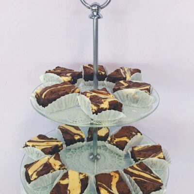 Mini Cream Cheese Brownies & Lemon Bars - weddings